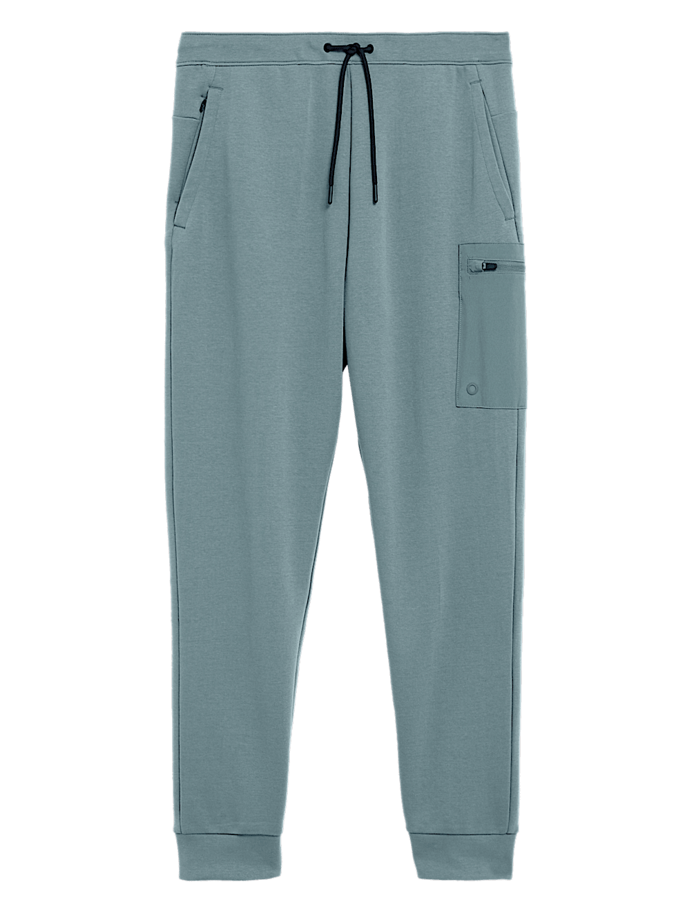 Cuffed Zip Pocket Sports Joggers