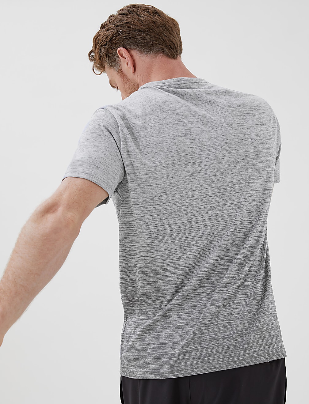 Slim Fit Ombre Training T-Shirt