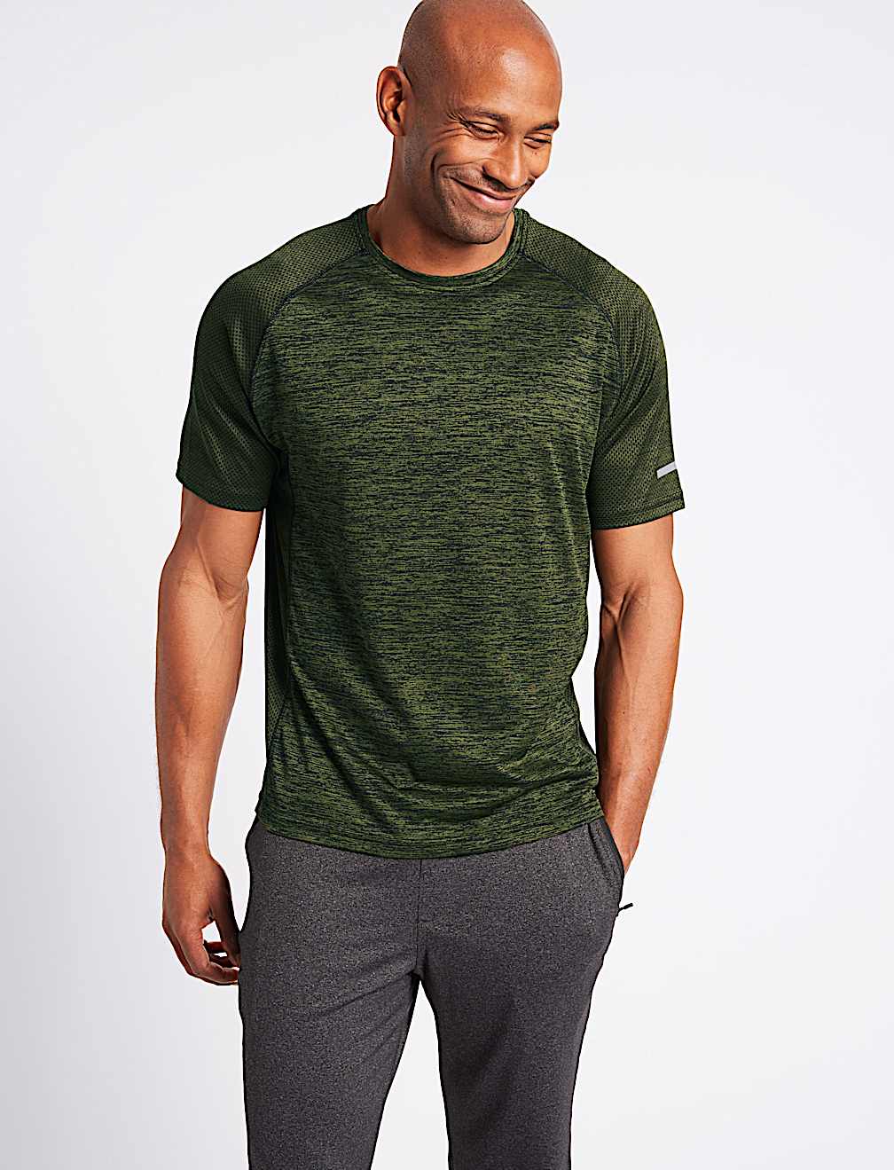 Active Performance Textured T-Shirt