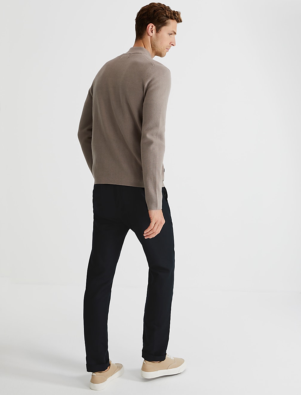 Premium Cotton Zip Up Knitted Bomber