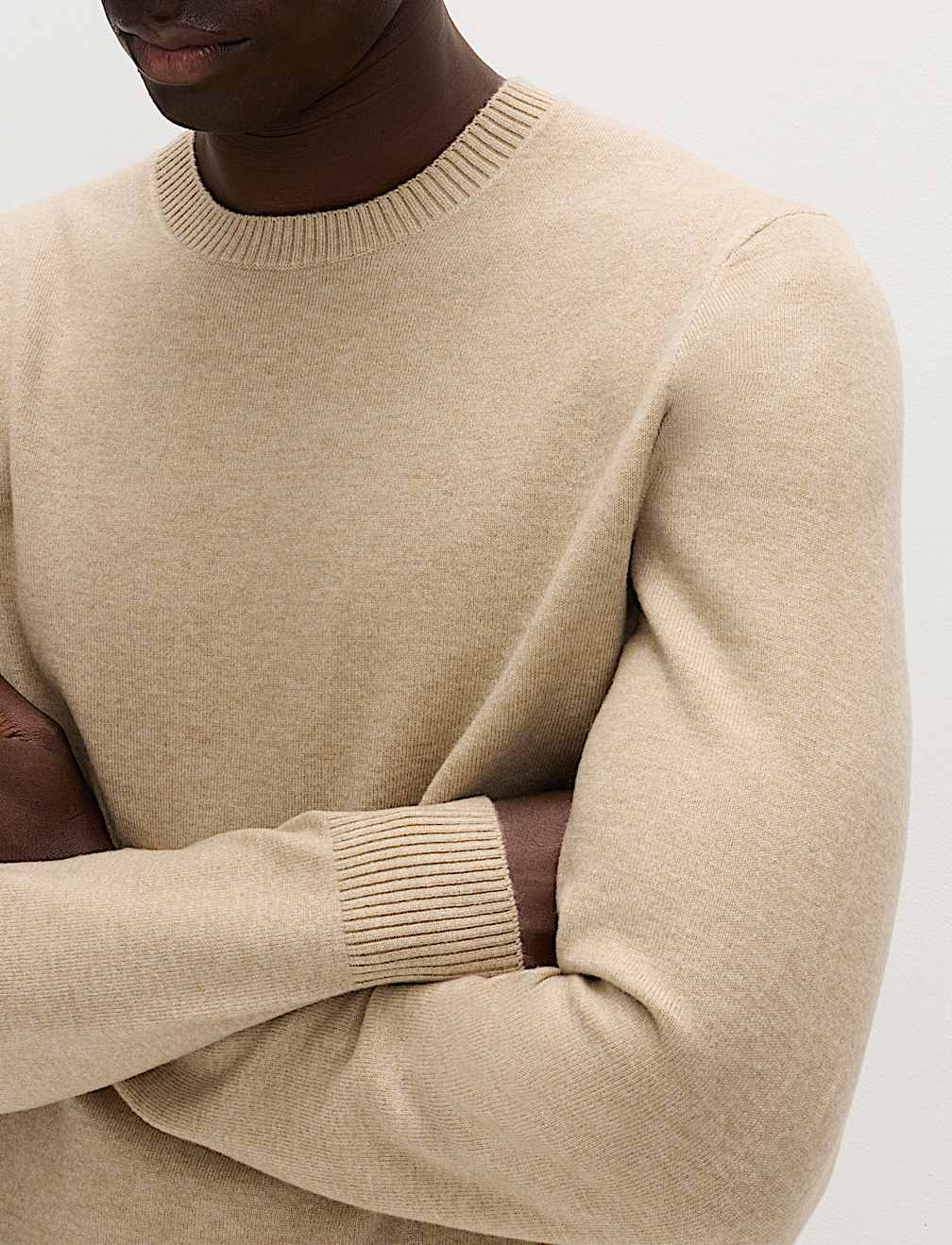 Air Yarn Crew Neck Jumper