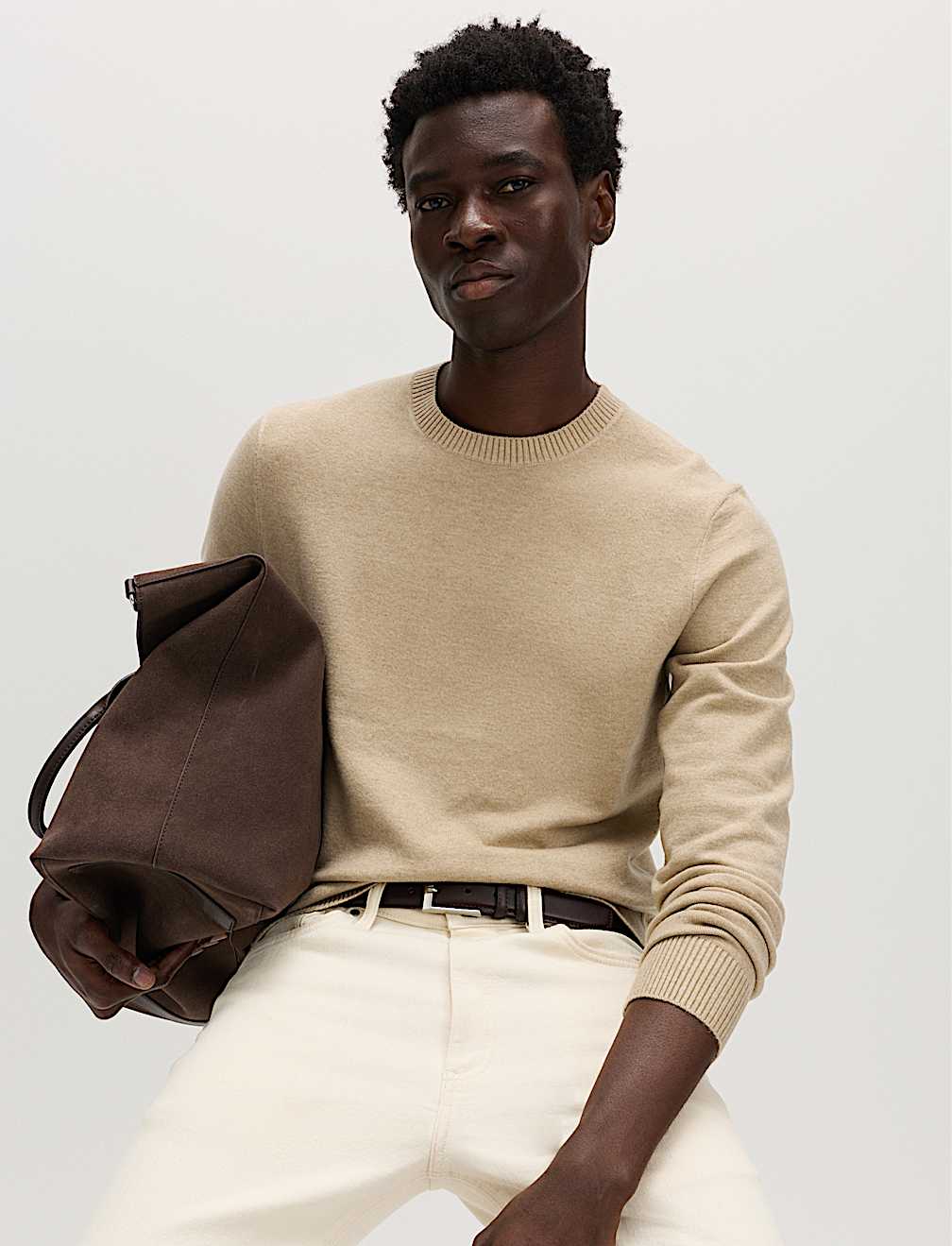 Air Yarn Crew Neck Jumper