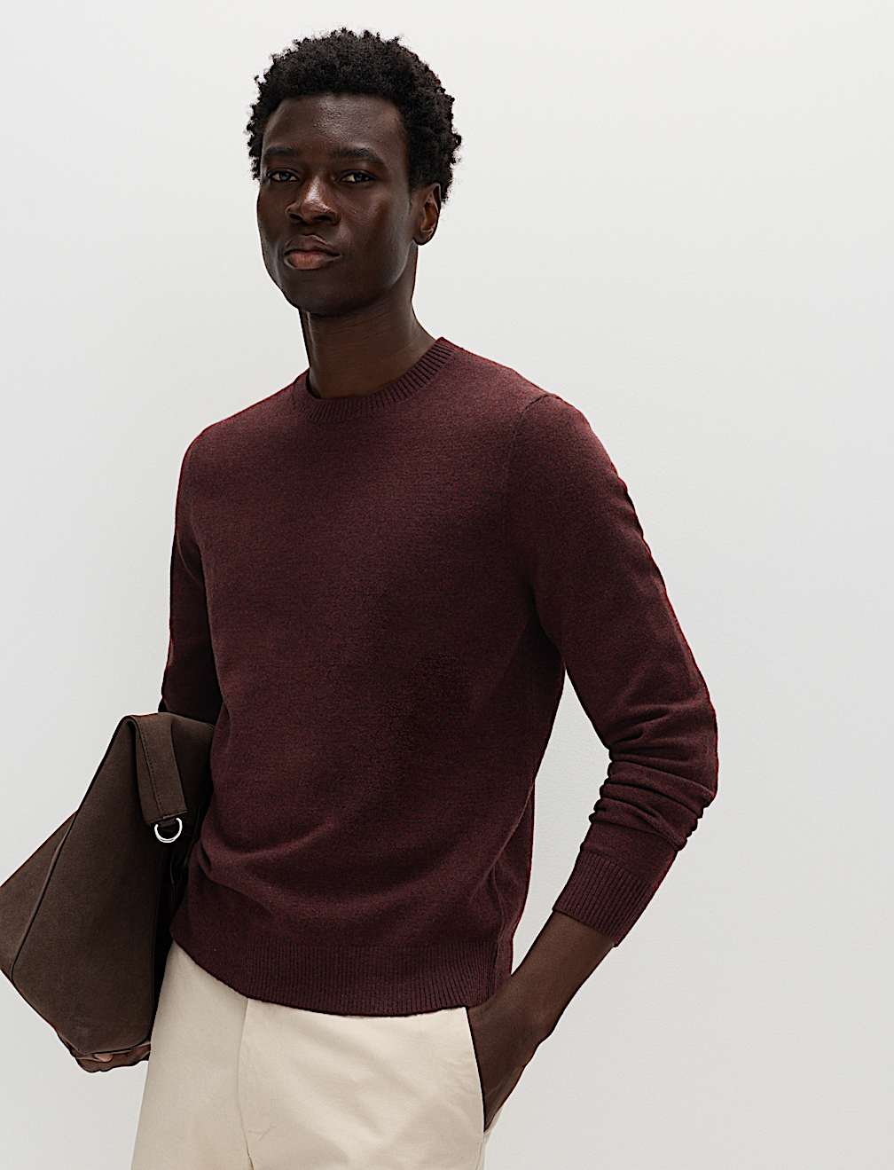 Air Yarn Crew Neck Jumper