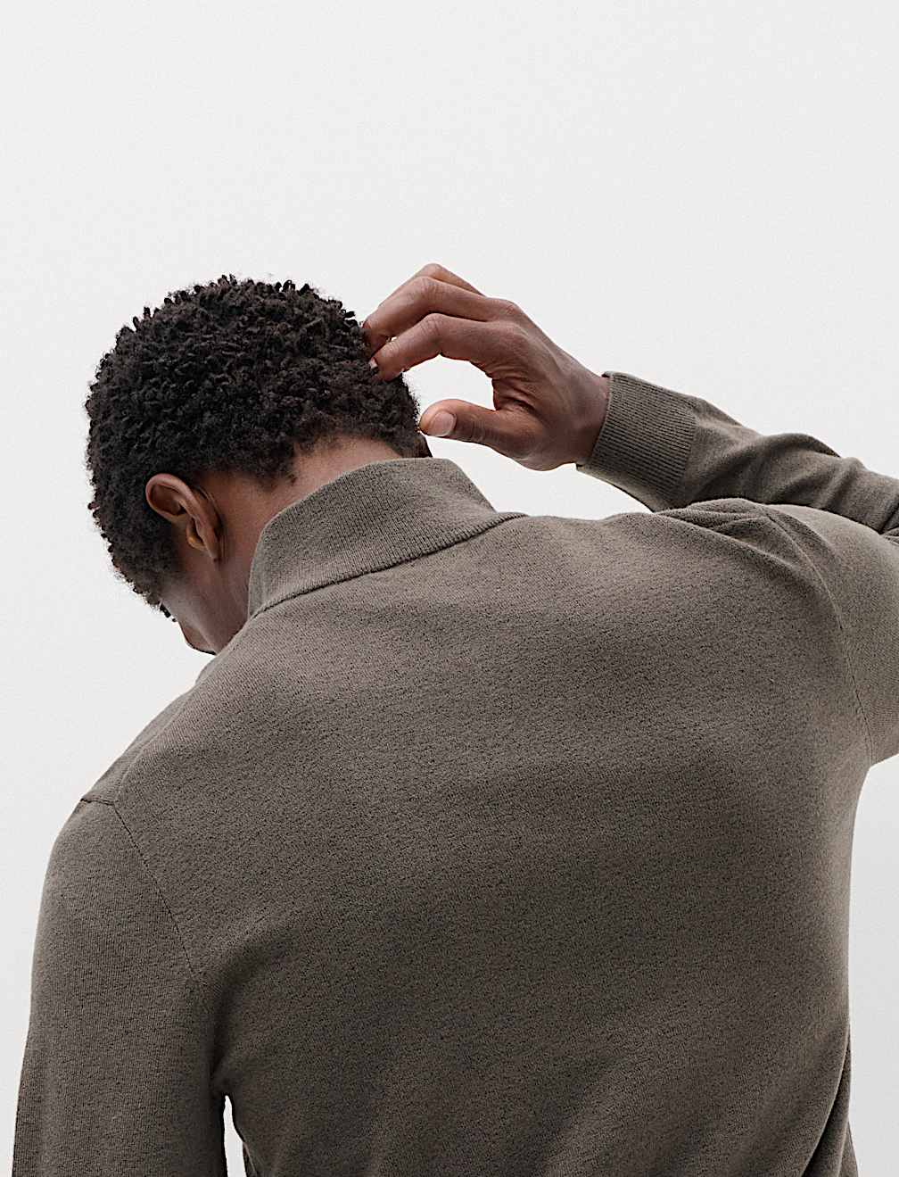 Air-Yarn Half Zip Jumper