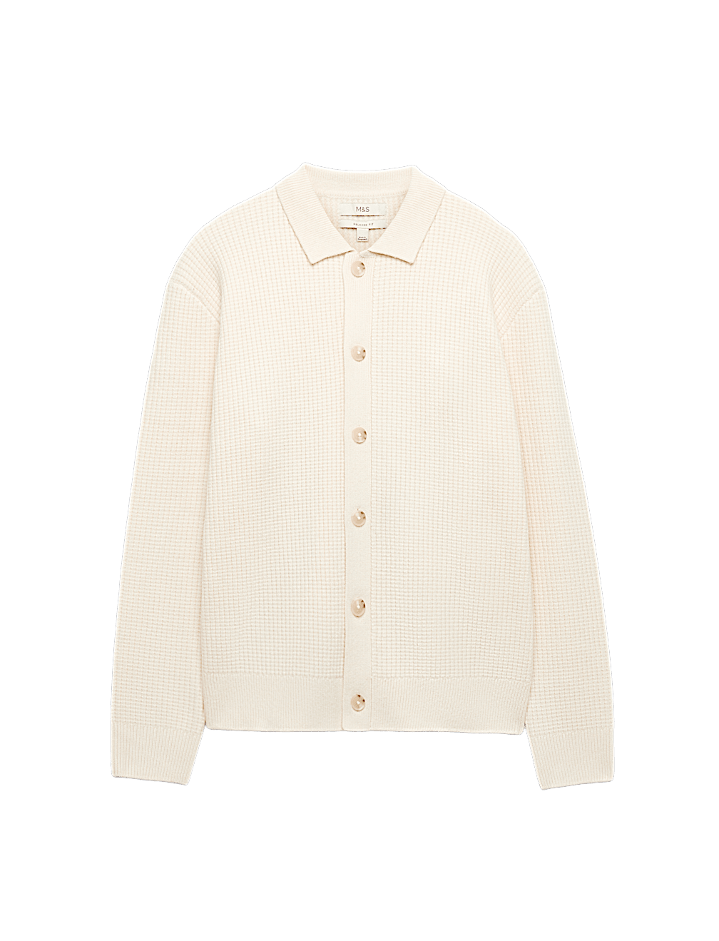 Air Yarn Button Through Cardigan