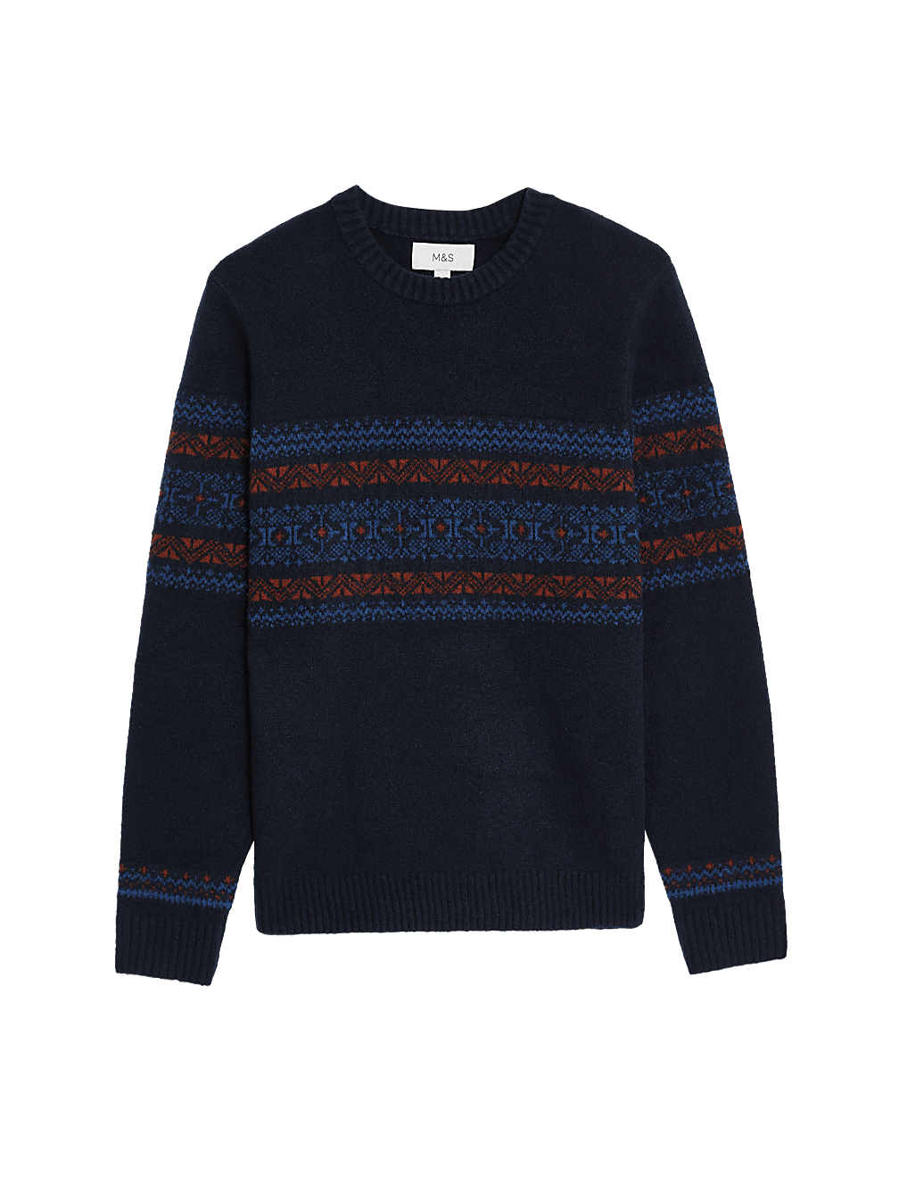 Fair Isle Crew Neck Jumper