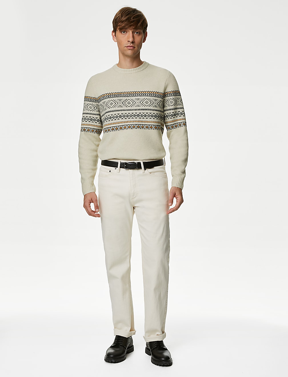 Fair Isle Crew Neck Jumper