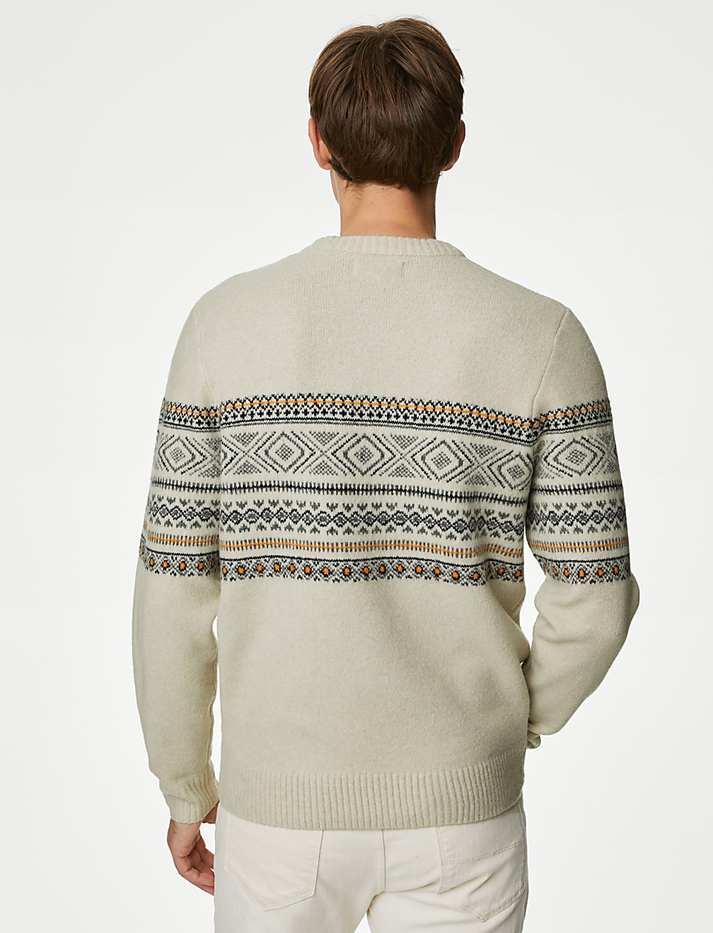 Fair Isle Crew Neck Jumper
