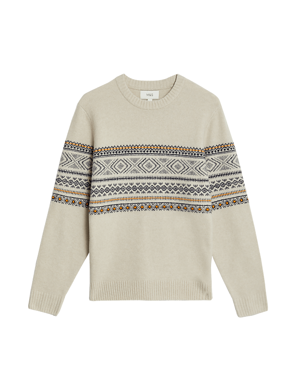 Fair Isle Crew Neck Jumper