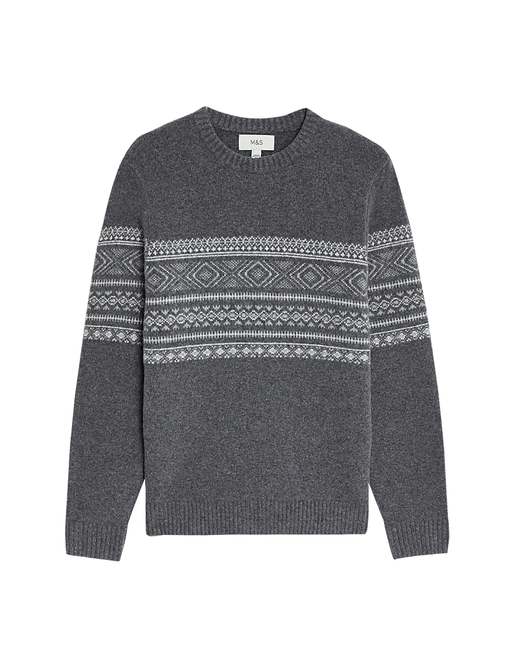 Fair Isle Crew Neck Jumper