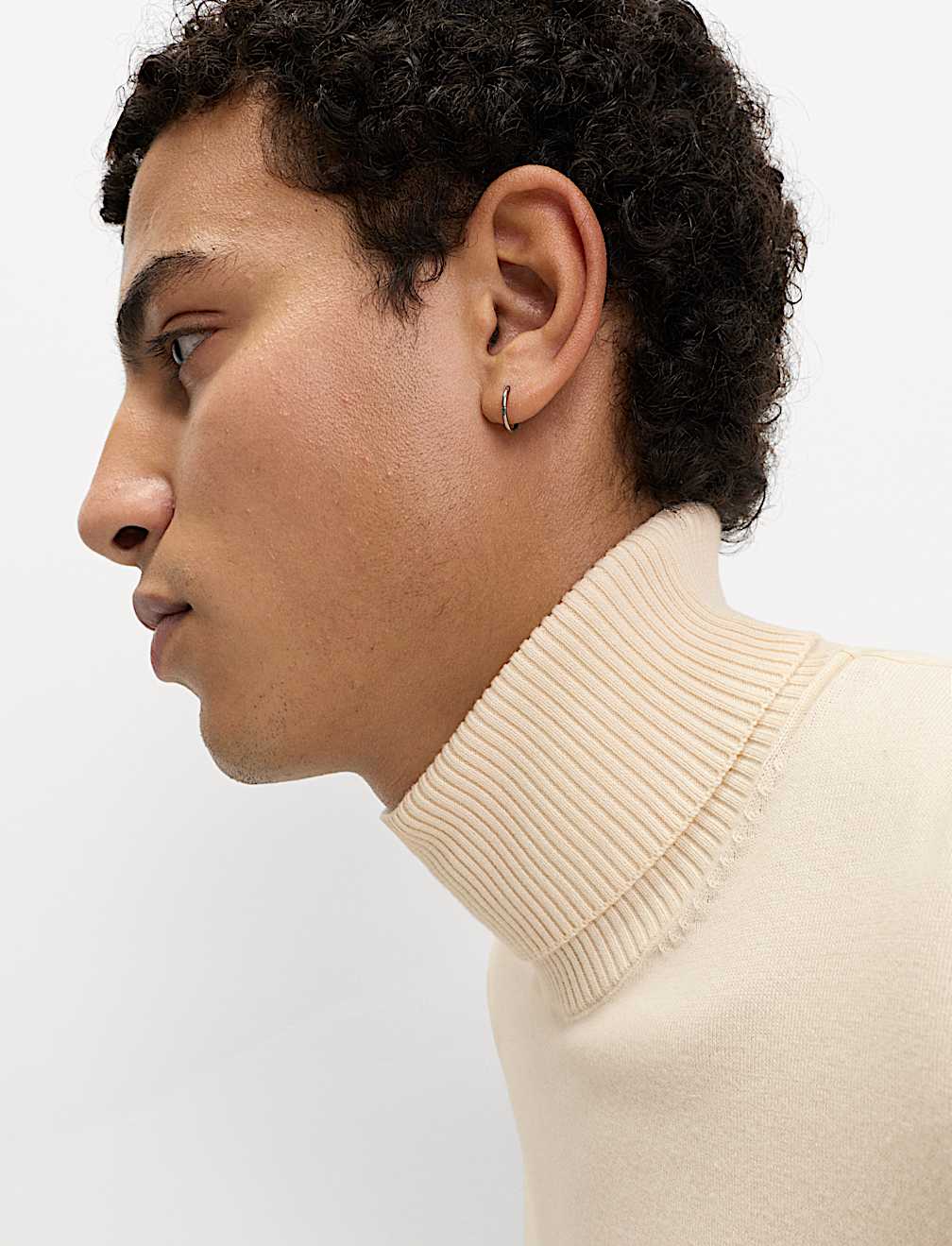 Cotton Rich Roll Neck Jumper