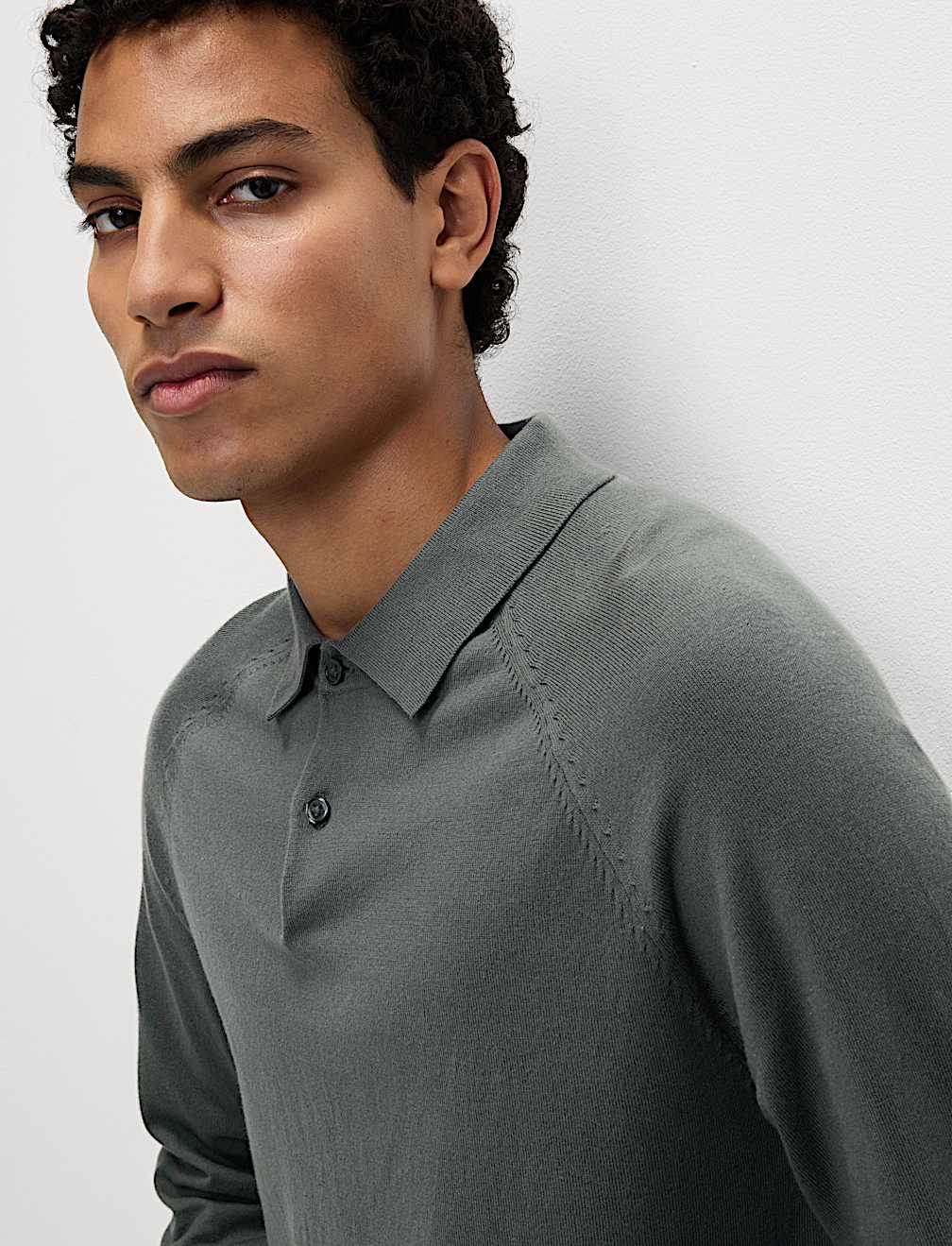 Cotton Rich Knitted Polo Shirt
