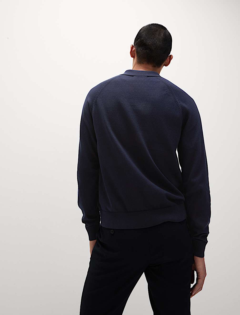 Cotton Rich Knitted Polo Shirt