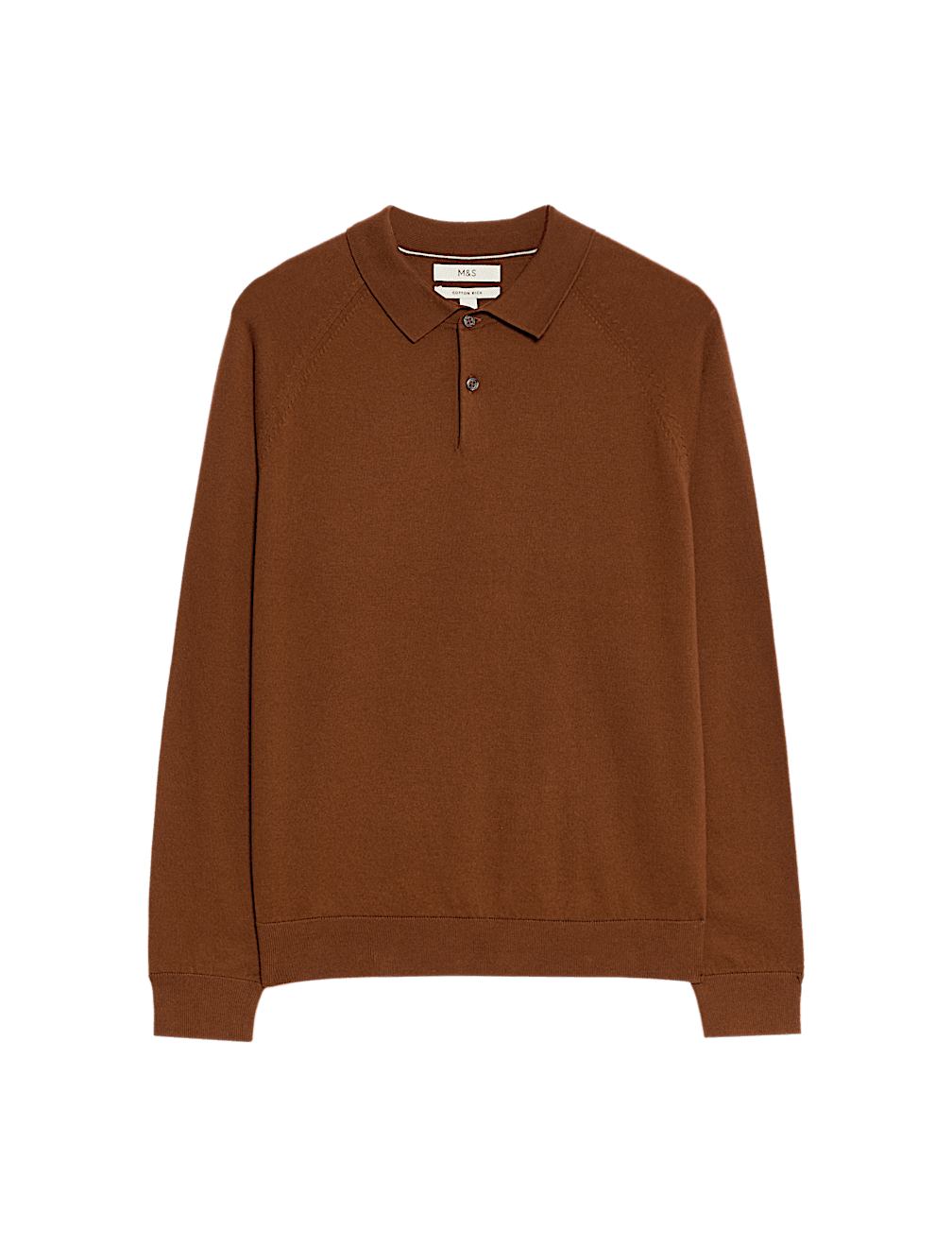 Cotton Rich Knitted Polo Shirt