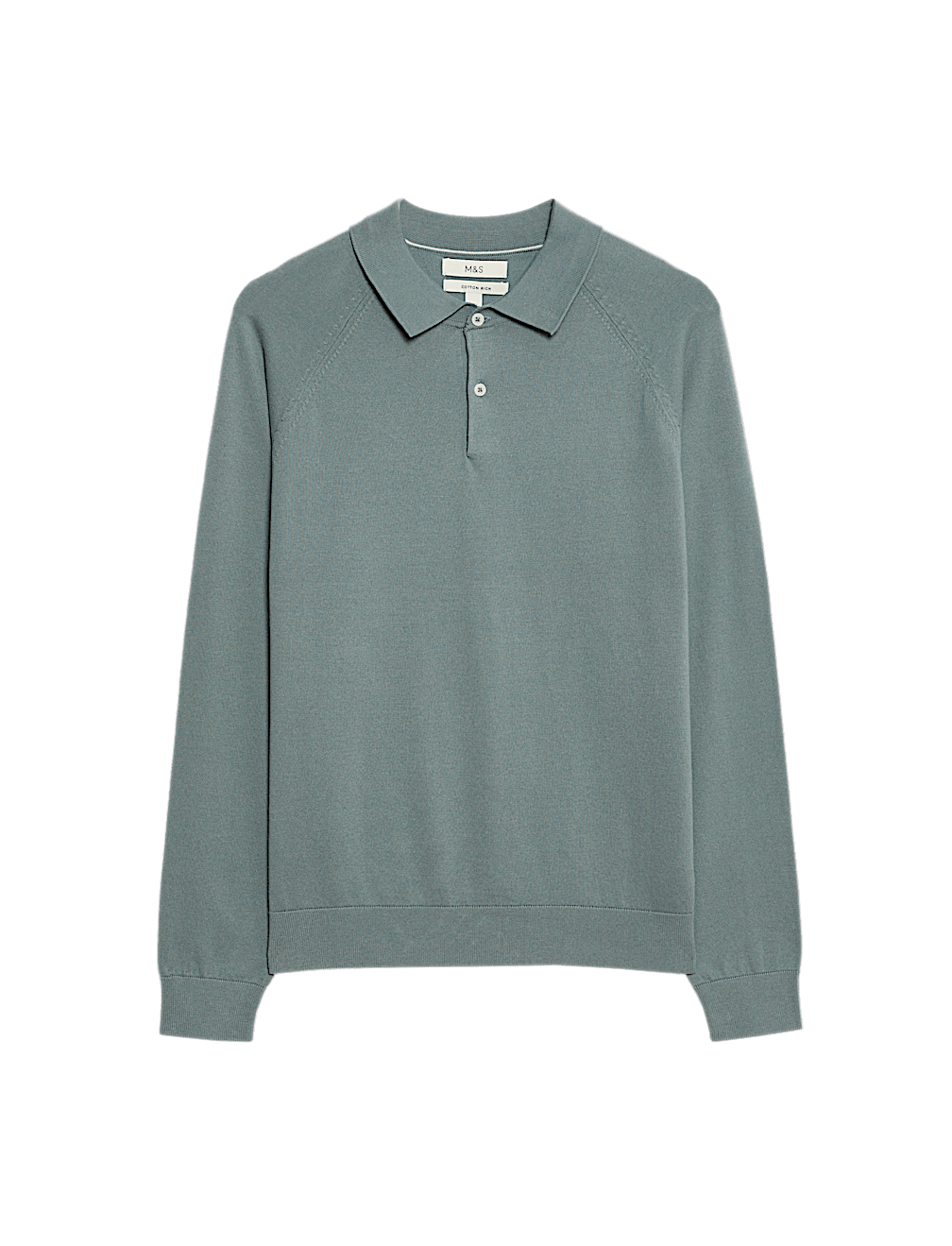 Cotton Rich Knitted Polo Shirt