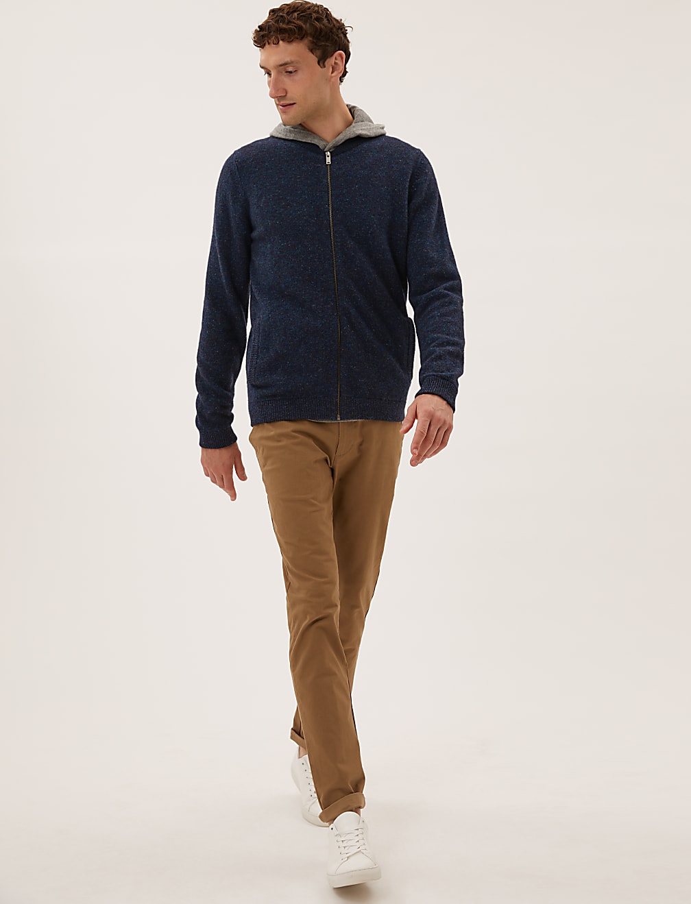 Lambswool Bomber Jacket