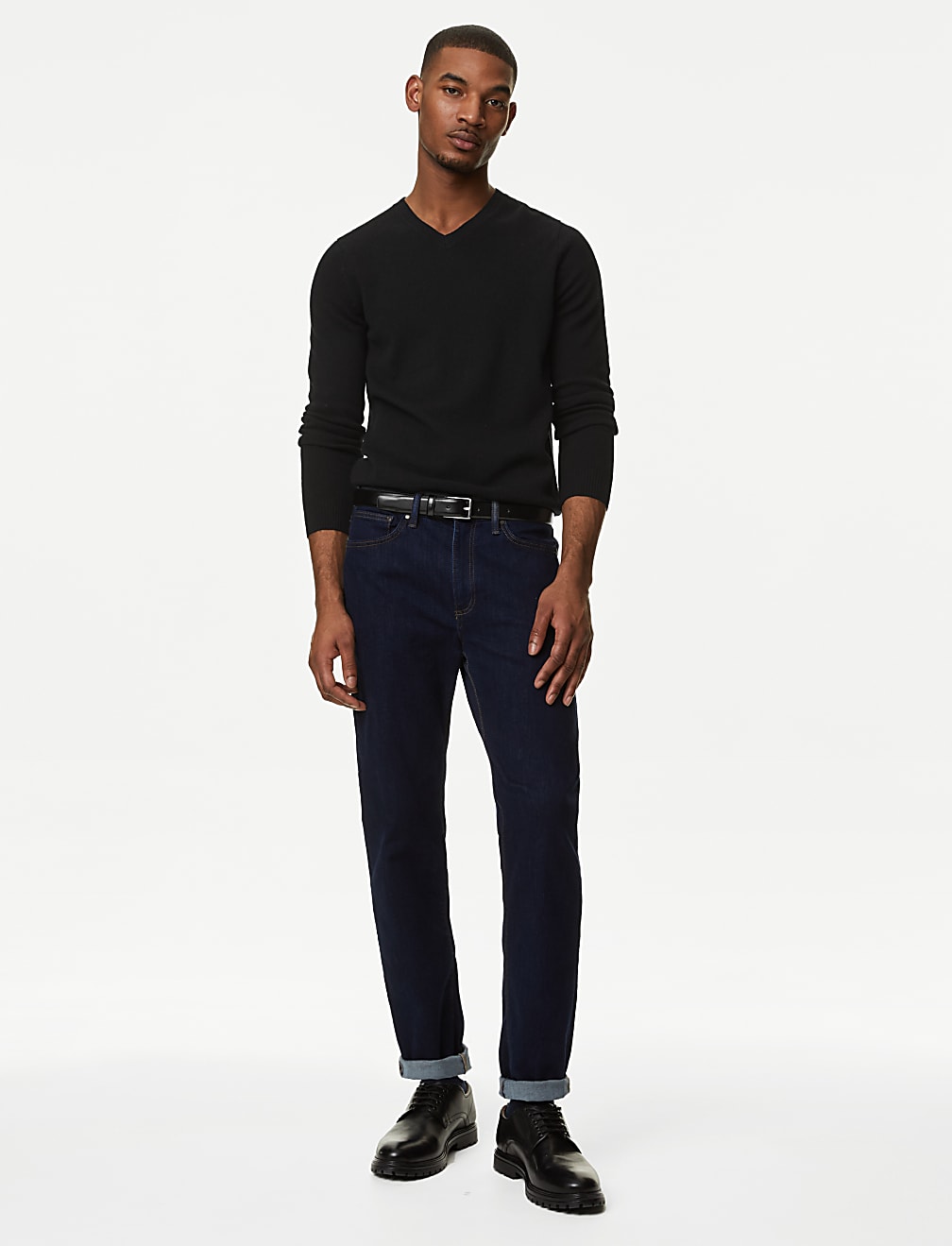 Pure Extra Fine Lambswool V-Neck Jumper