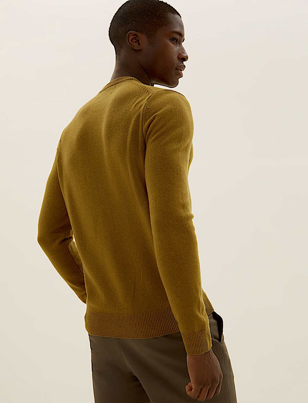 Pure Extra Fine Lambswool Crew Neck Jumper