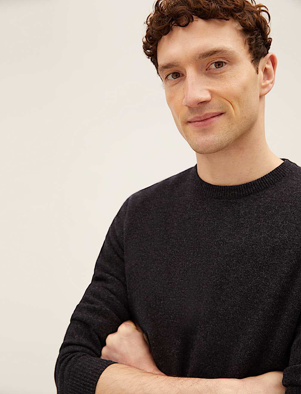Pure Extra Fine Lambswool Crew Neck Jumper