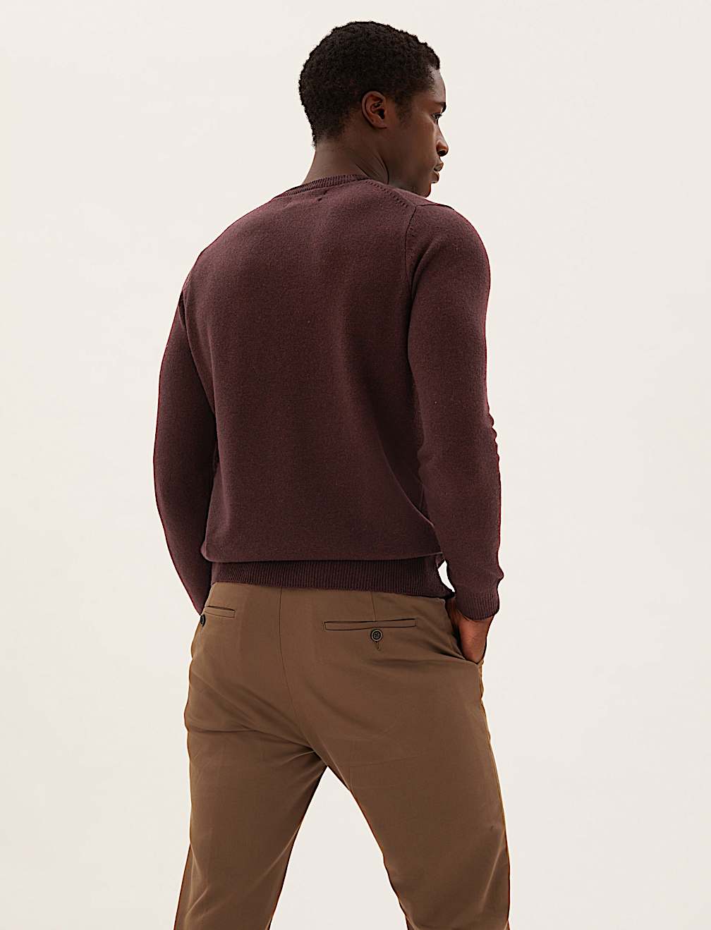 Pure Extra Fine Lambswool Crew Neck Jumper