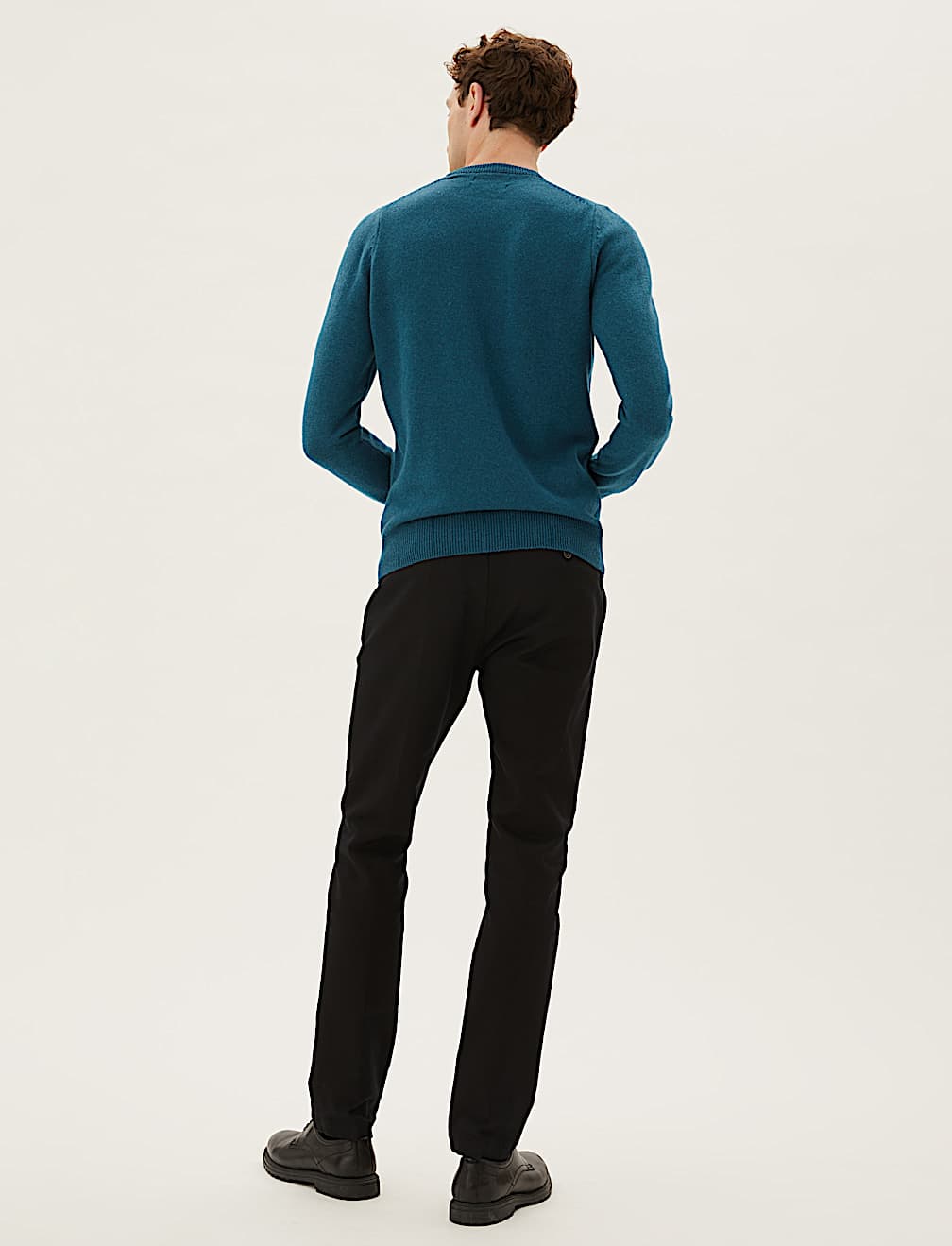 Pure Extra Fine Lambswool Crew Neck Jumper