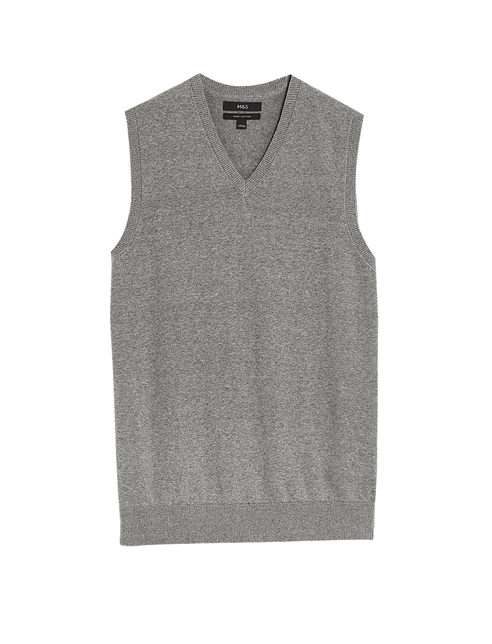 Pure Cotton Sleeveless Jumper