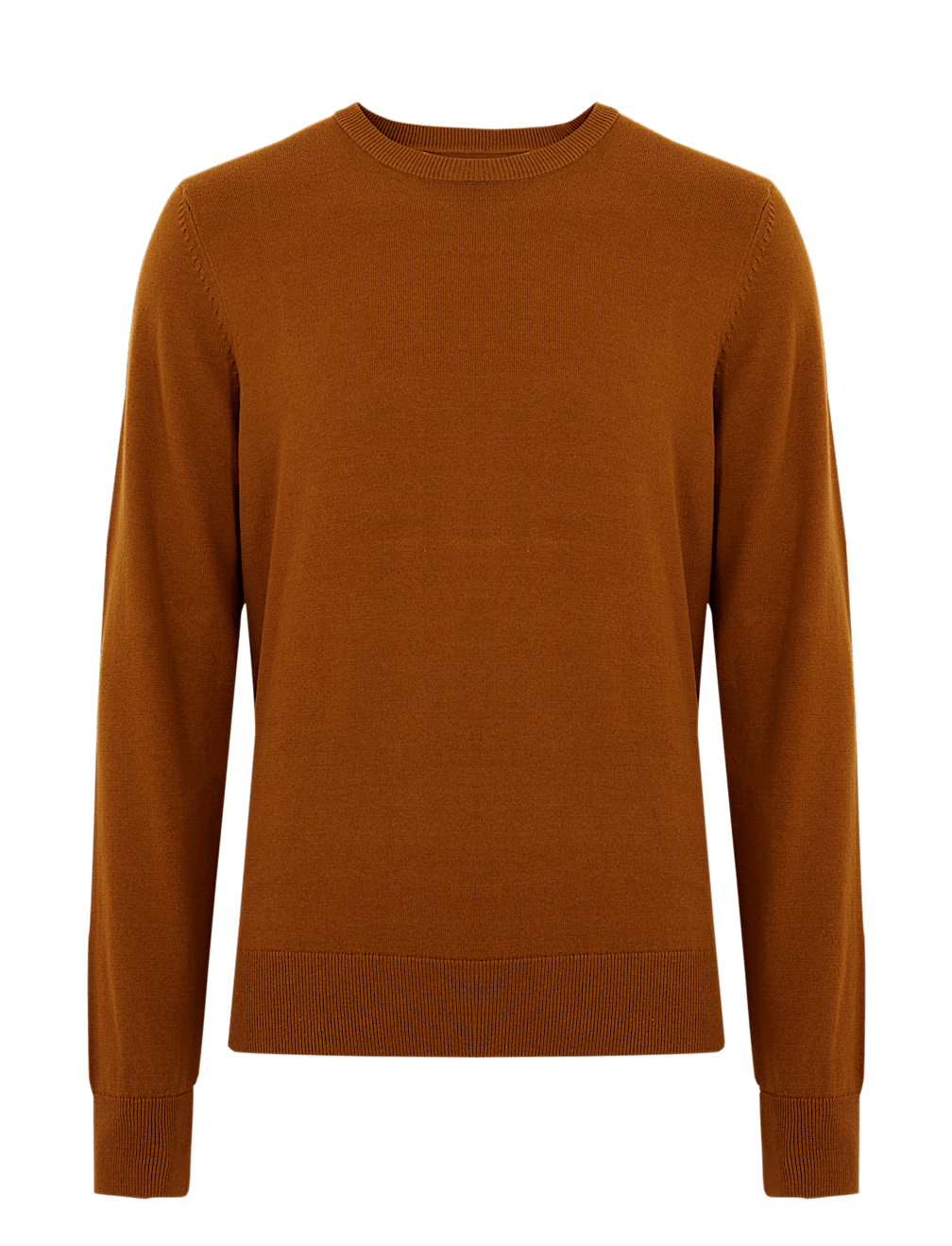 Pure Cotton Crew Neck Jumper