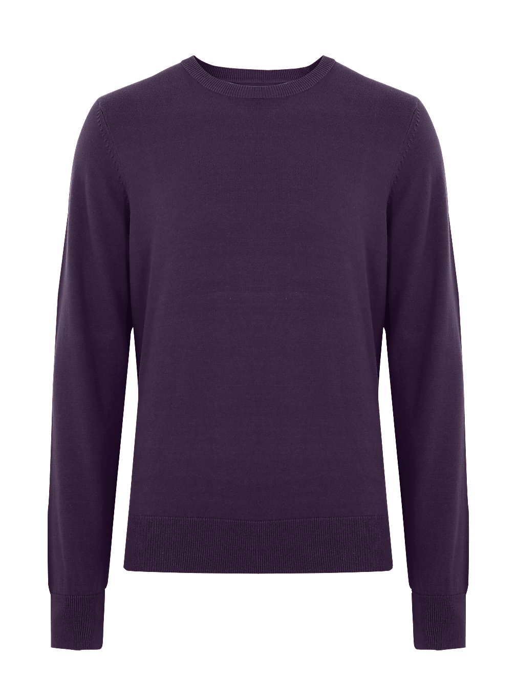 Pure Cotton Crew Neck Jumper
