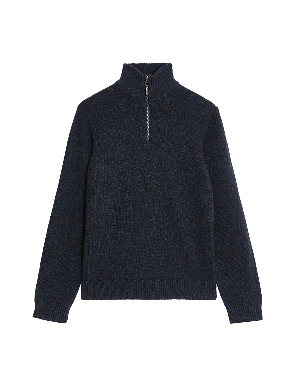 Lambswool Rich Half Zip Jumper
