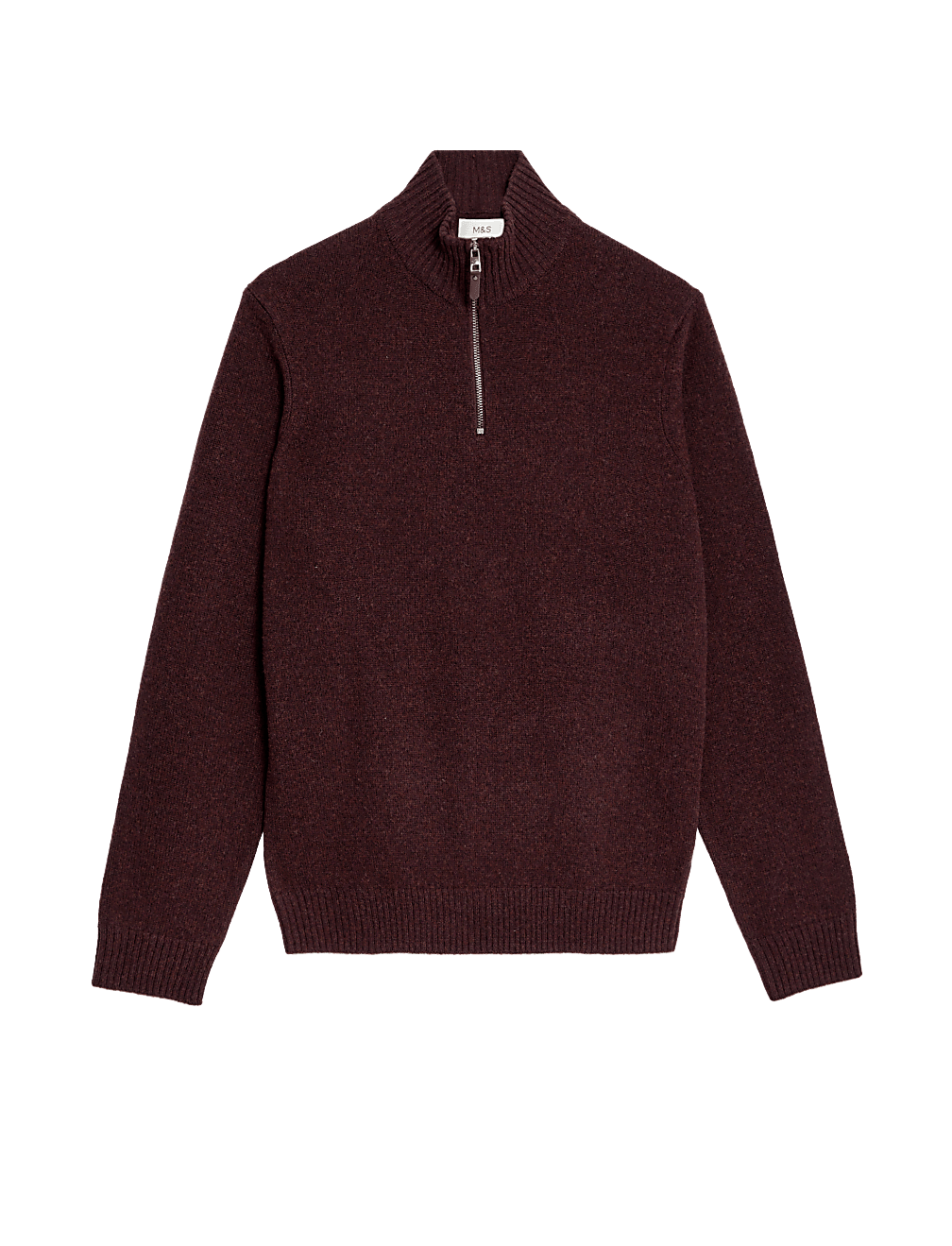Lambswool Rich Half Zip Jumper