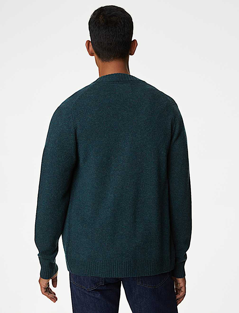 Lambswool Rich V-Neck Cardigan
