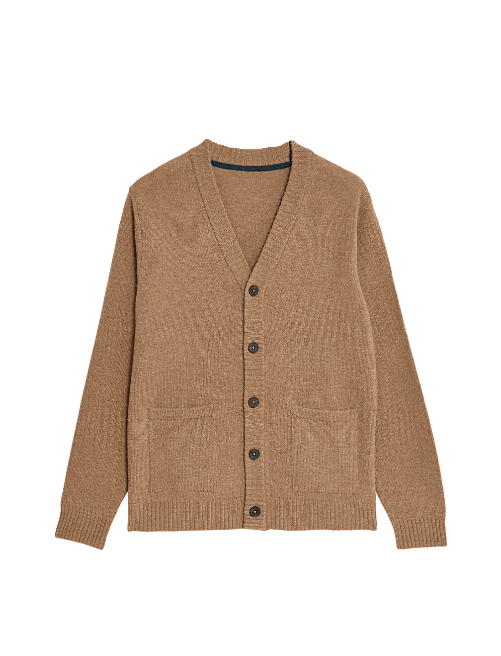 Lambswool Rich V-Neck Cardigan