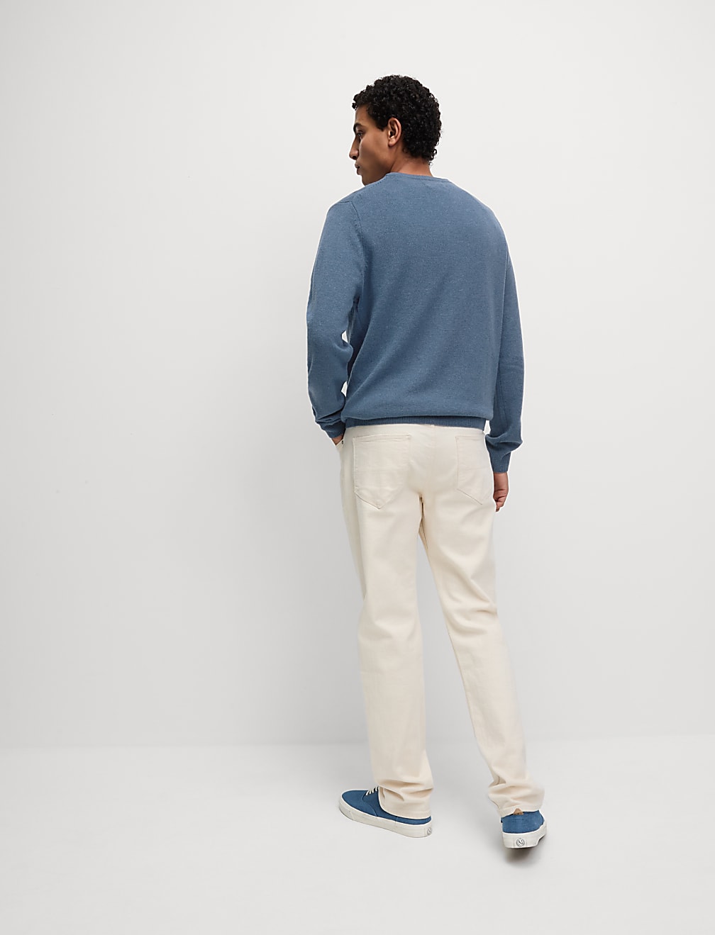 Pure Extra Fine Lambswool Crew Neck Jumper