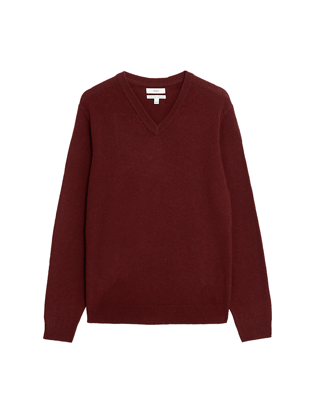 Pure Extra Fine Lamsbwool V-Neck Jumper
