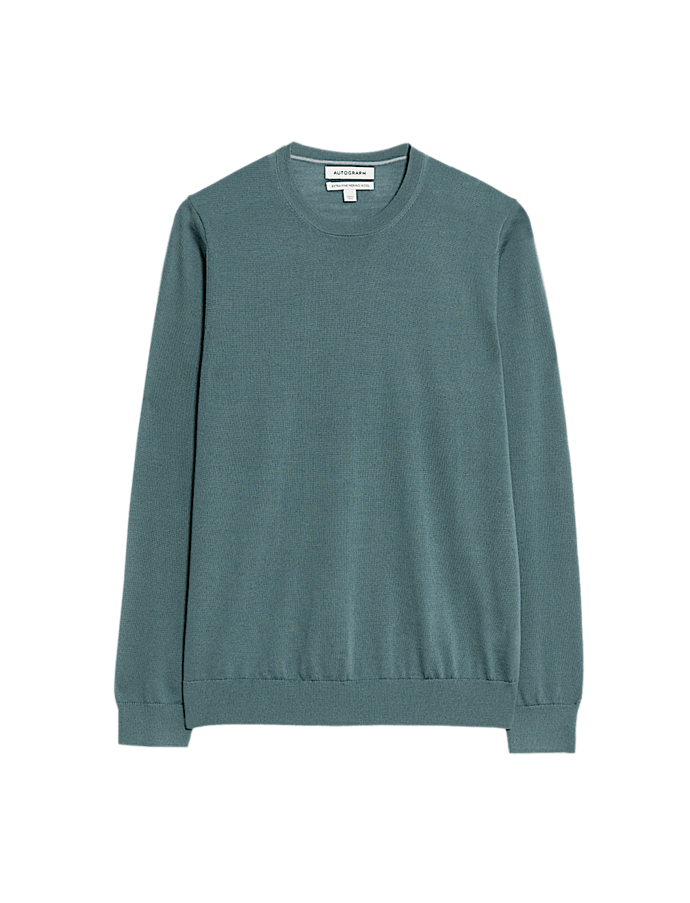 Pure Extra Fine Merino Wool Crew Neck Jumper
