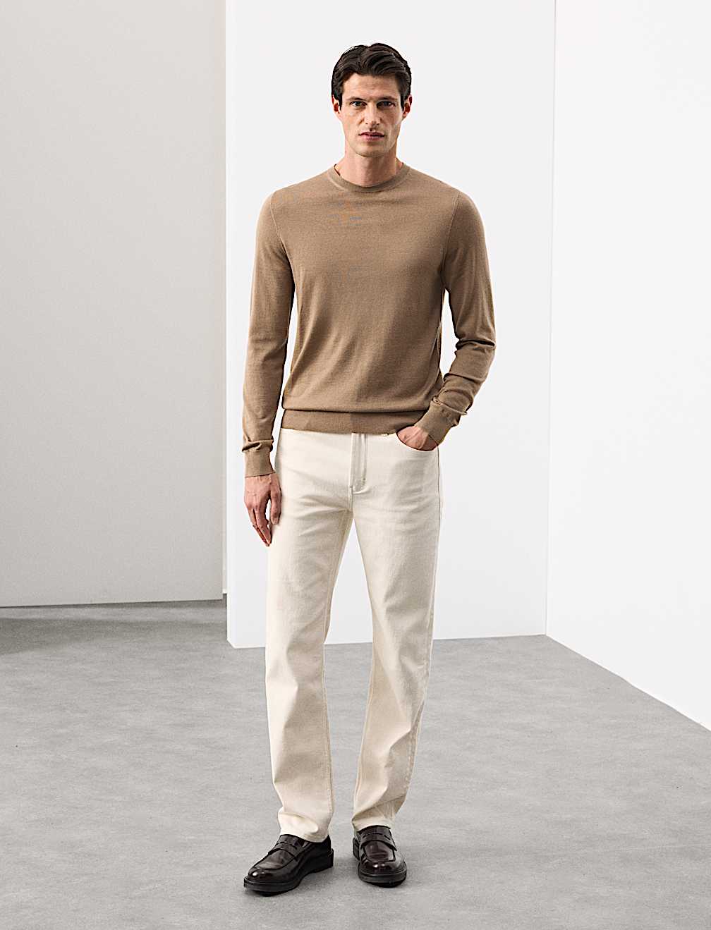 Pure Extra Fine Merino Wool Jumper