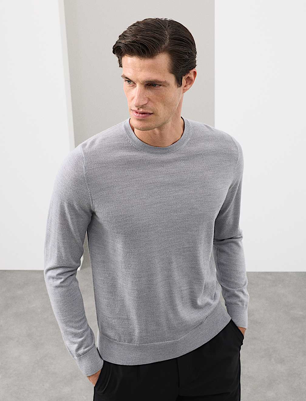Pure Extra Fine Merino Wool Jumper