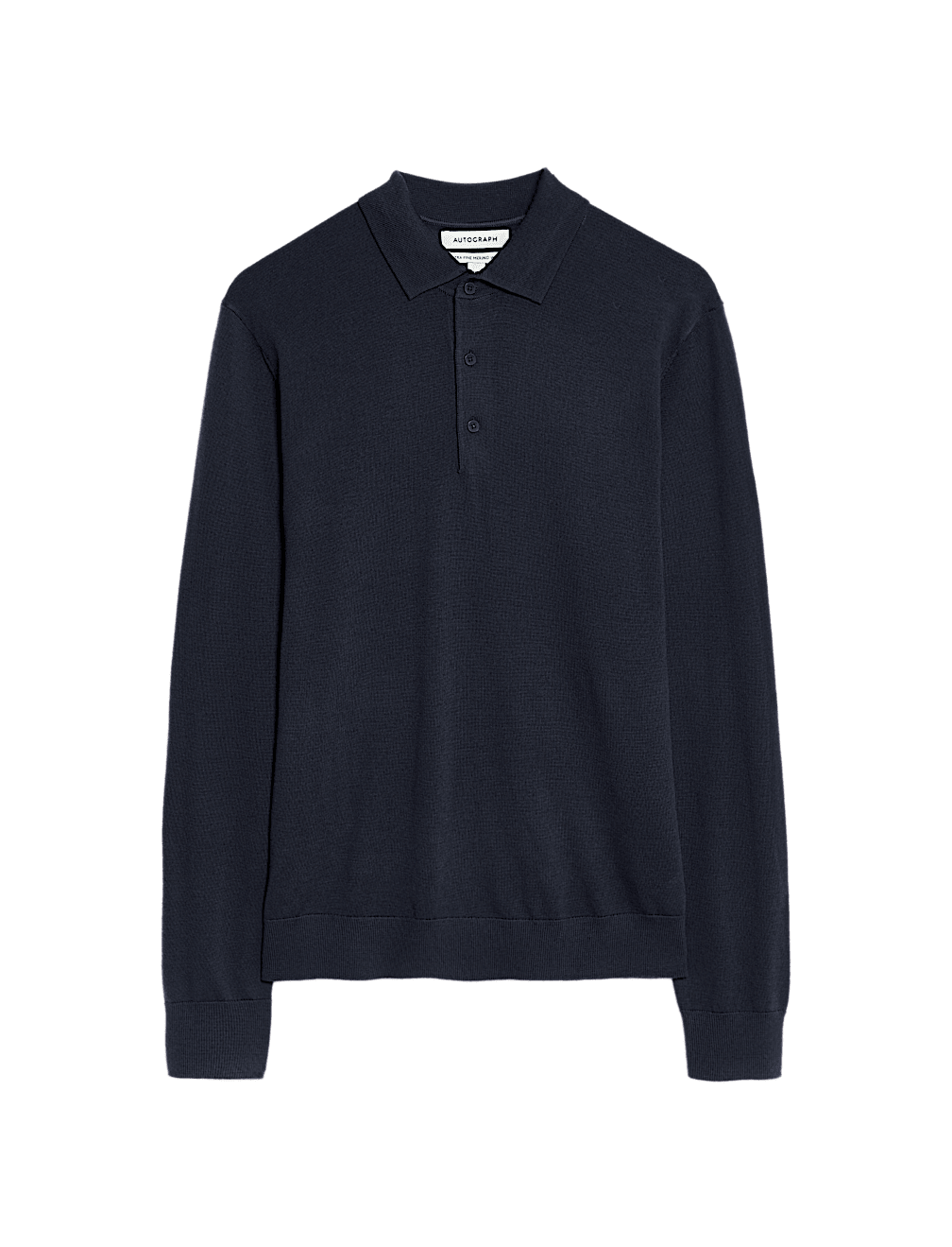 Pure Extra Fine Merino Wool Polo Shirt