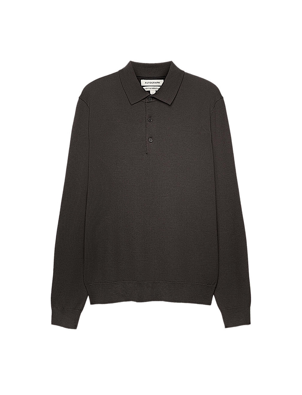 Pure Extra Fine Merino Wool Polo Shirt