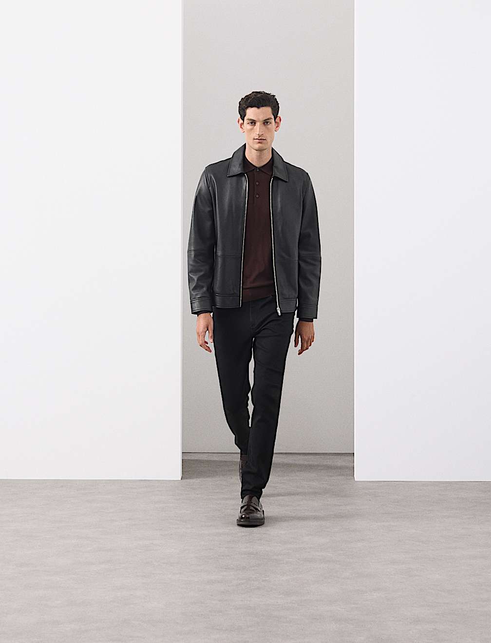 Pure Extra Fine Merino Wool Polo Shirt