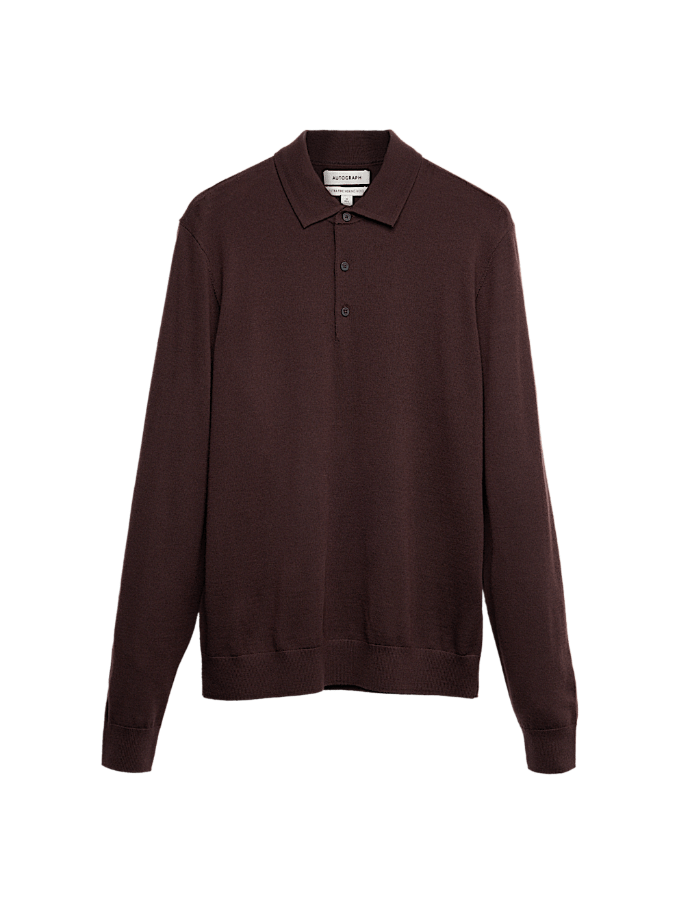 Pure Extra Fine Merino Wool Polo Shirt