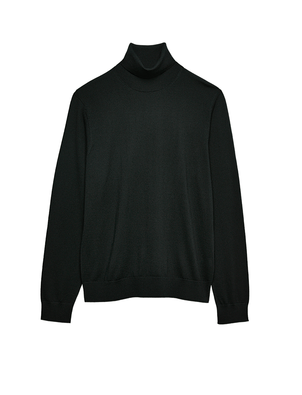Pure Extra Fine Merino Wool Roll Neck Jumper