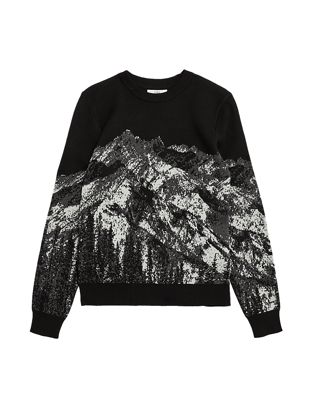 Pure Cotton Crew Neck Christmas Jumper