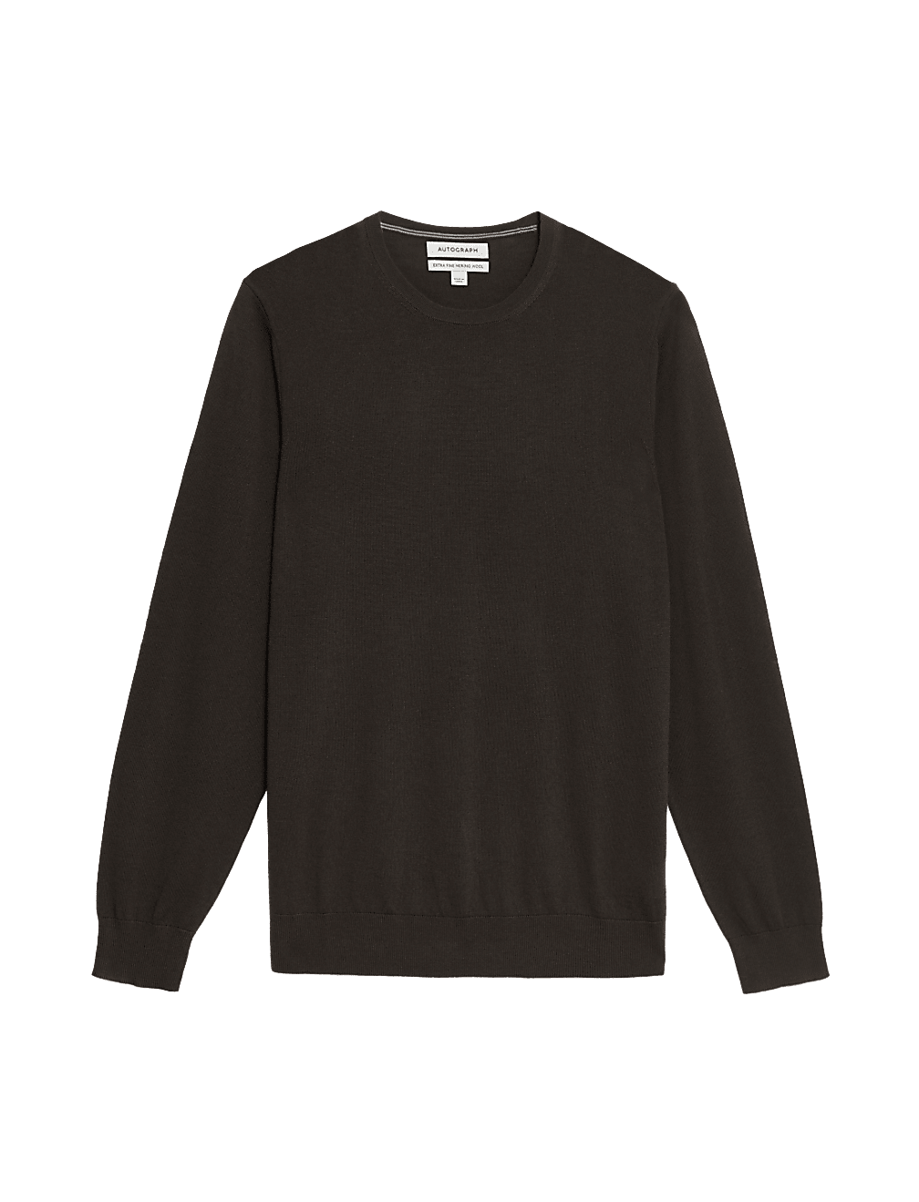 Pure Extra Fine Merino Wool Crew Neck Jumper