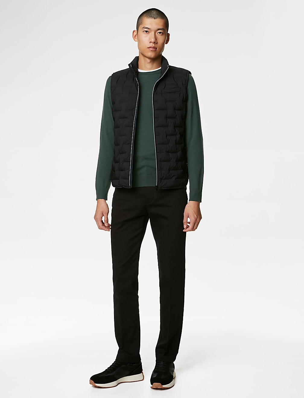 Pure Extra Fine Merino Wool Crew Neck Jumper