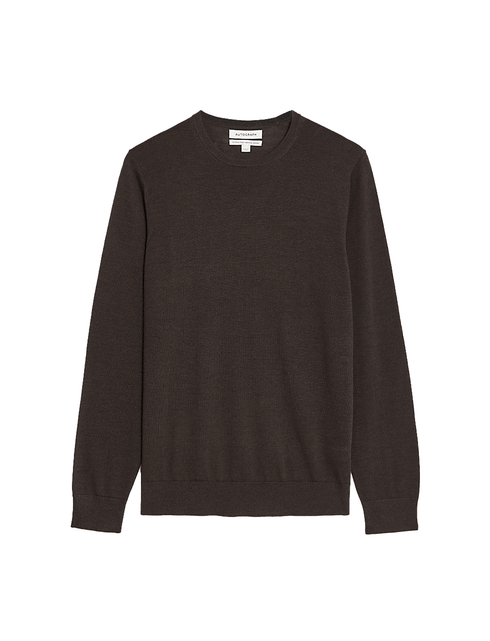 Pure Extra Fine Merino Wool Crew Neck Jumper