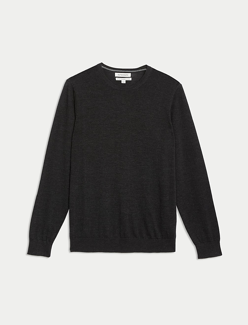 Pure Extra Fine Merino Wool Crew Neck Jumper