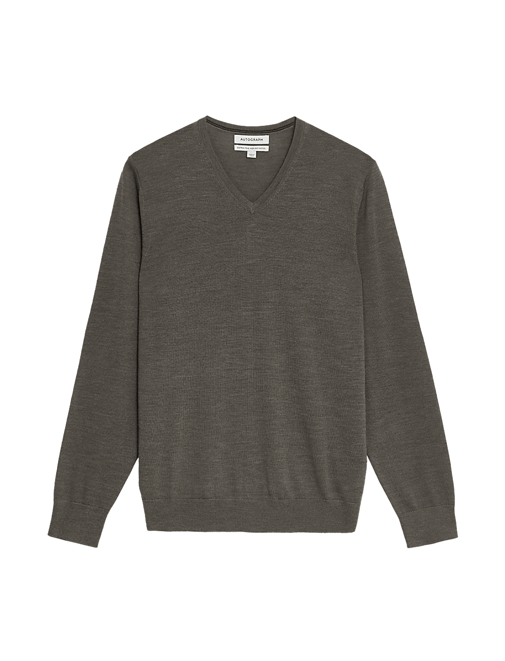 Pure Extra Fine Merino Wool V-Neck Jumper