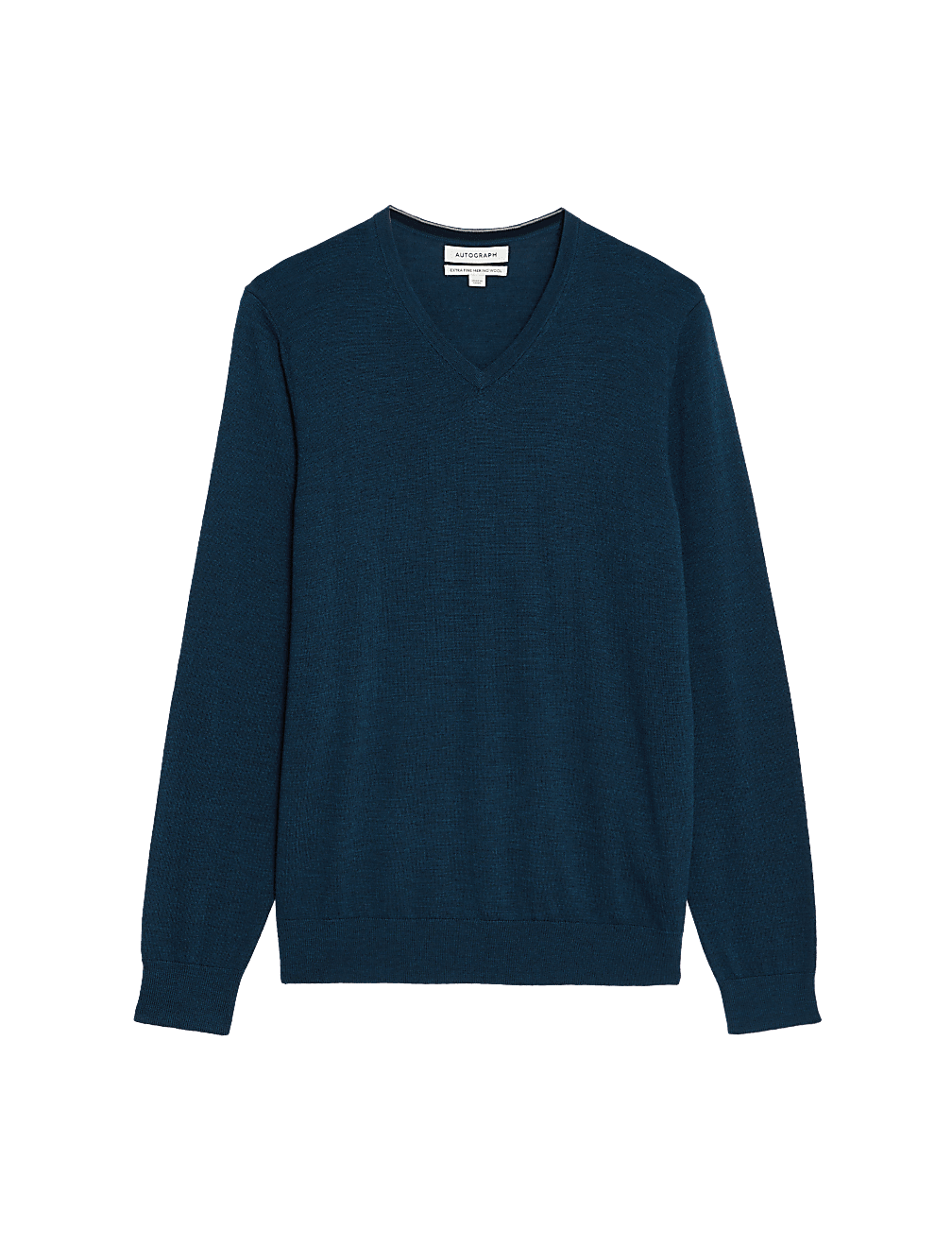 Pure Extra Fine Merino Wool V-Neck Jumper