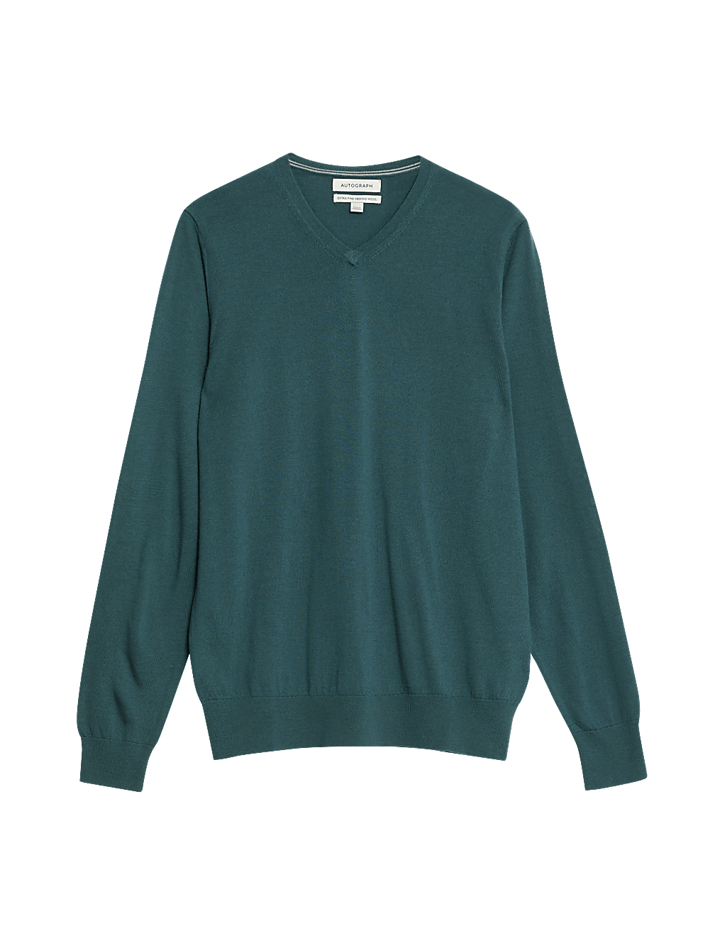 Pure Extra Fine Merino Wool V-Neck Jumper